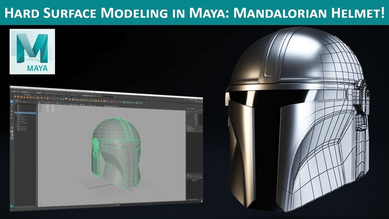 Mandalorian Helmet: Hard Surface Modeling in