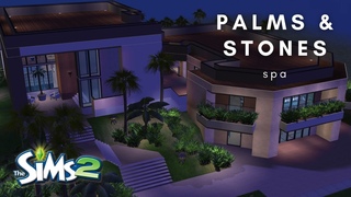 Palms & Stones Spa: The Sims 2 Speed Build