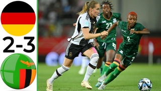 Germany  vs Zambia  | Highlights | Women's Friendly - Football