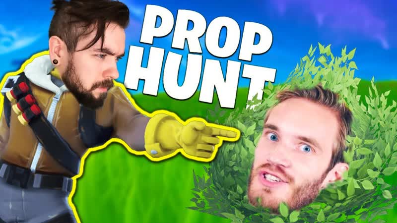 Fortnite Prop Hunt Pewdiepie HACKED My Game ( Epic