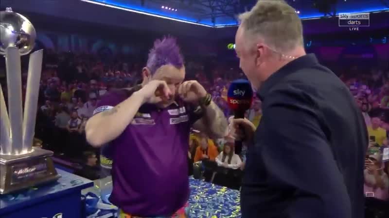 Wrights post match interview, 2020 PDC World