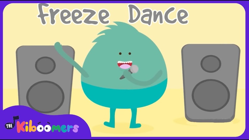 Party Freeze Dance Song The Kiboomers Preschool Songs Circle Time