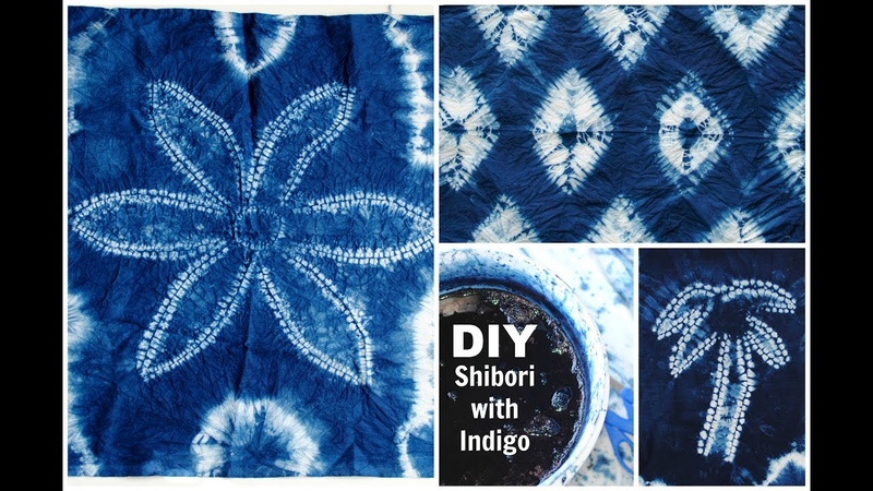 DIY: Shibori with Indigo