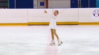 Фигурное катание 2021г. Кубок Петра. 7 лет и младше. Аглая Ярошенко 6 лет.