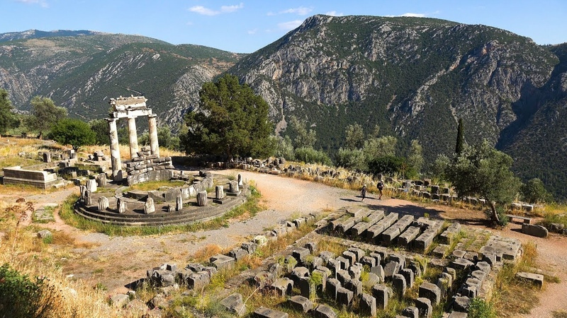 Ancient Sites in Greece ( Mainland) in 4 K Ultra