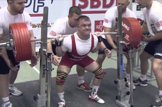 Danilov & Gladkikh, sq+bp+dl. IPF Worlds 2015 @66kg