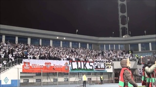 Польские болельщики в Киеве кричат׃ - “Бандера х@й! Польский Львов!“