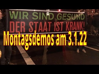 Montagsdemos am   Video-berblick