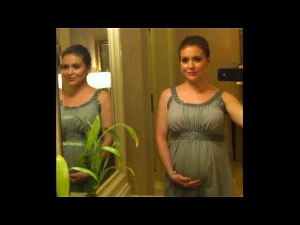 Alyssa Milano virtual Baby Shower my
